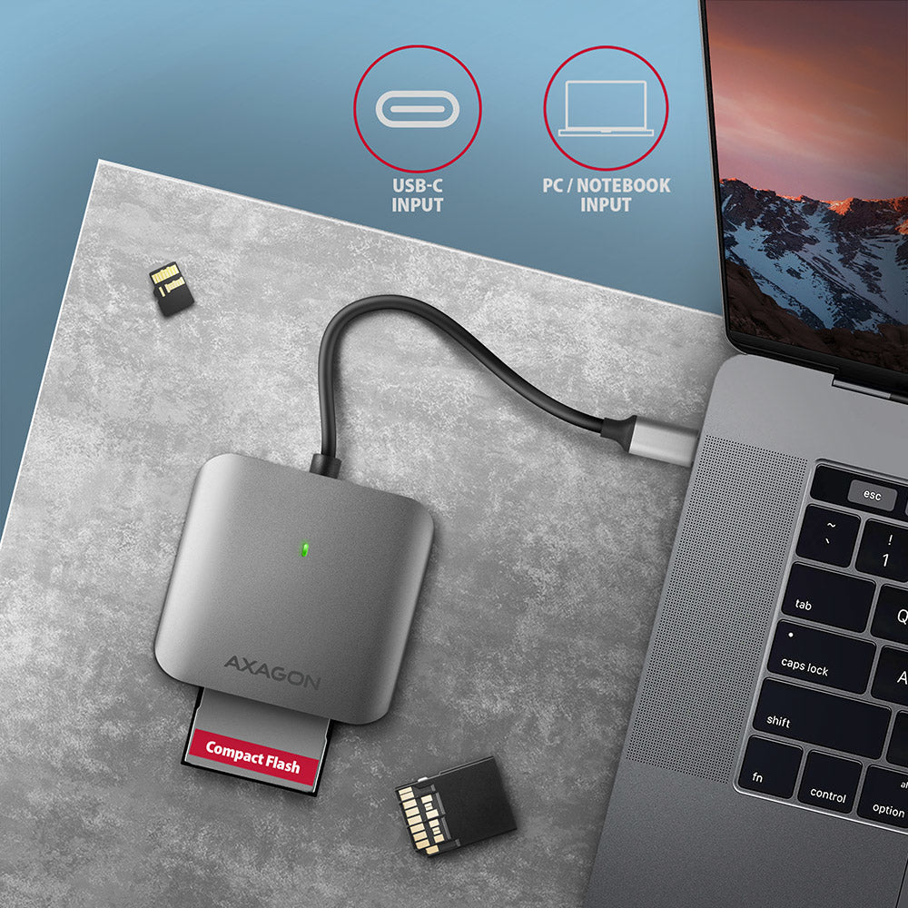 Lecteur de Cartes externe Axagon CRE-S3C USB 3.2