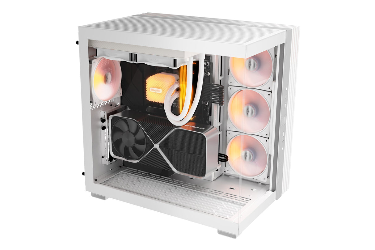 Ventilateur de boitier be quiet! Light Wings LX Reverse RGB - 12cm (Blanc)