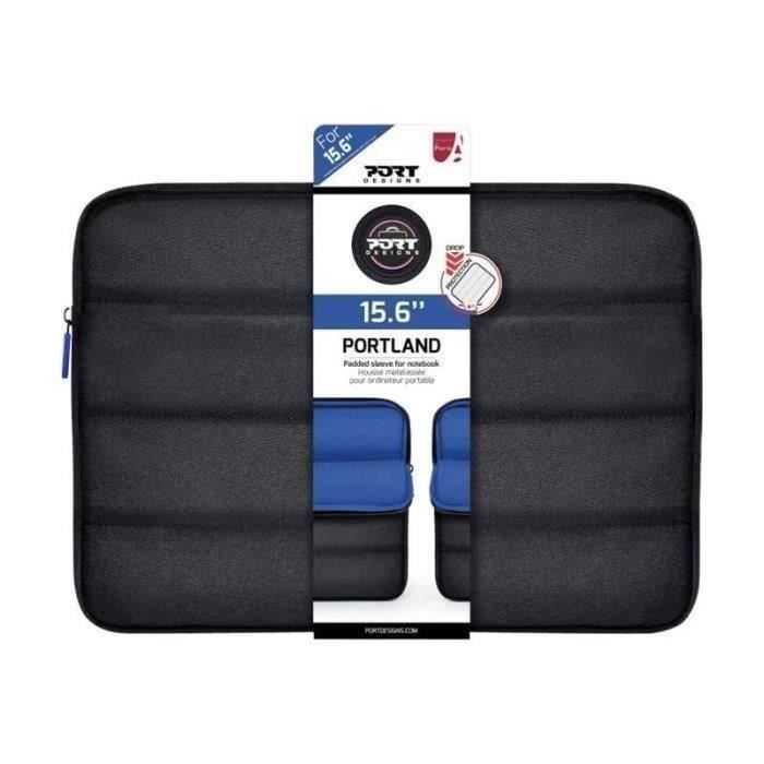 Housse pour PC Portable - PORT DESIGNS - Portland - 15 - Noir