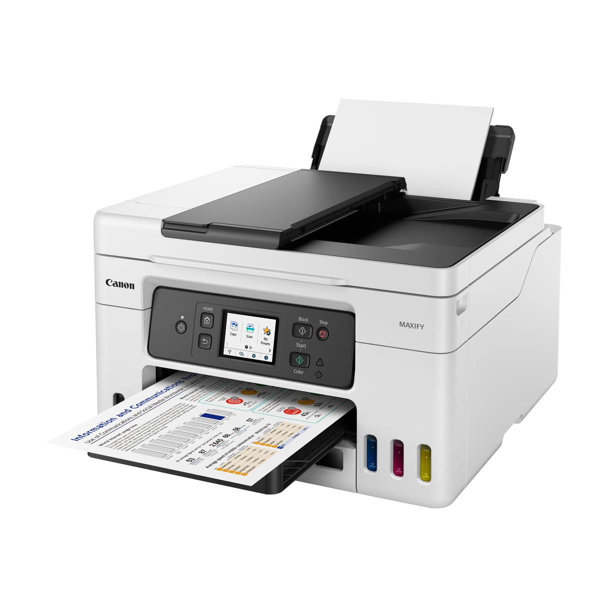 Imprimante Multifonction 4en1 Canon Maxify MegaTank GX4050 (Blanc)