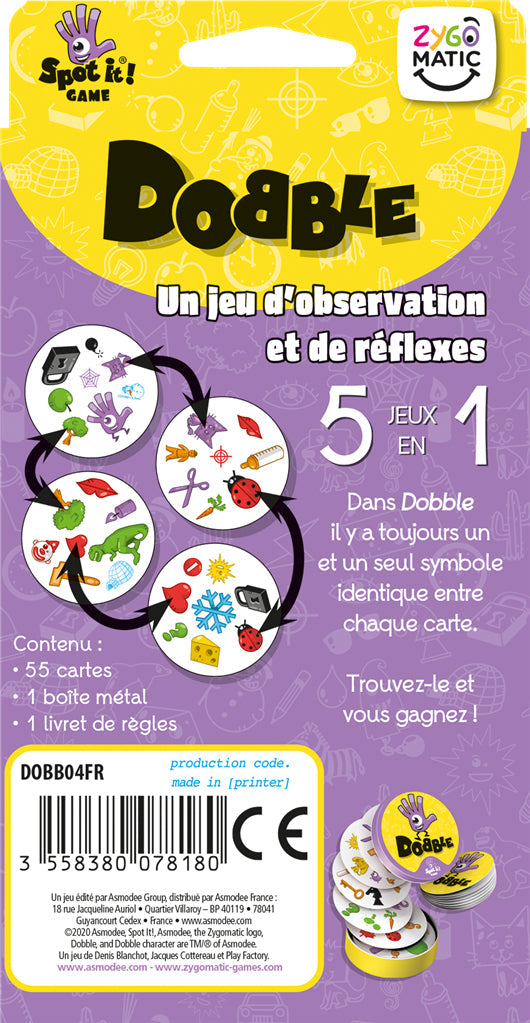 Jeu - Dobble Classique (Blister Eco)