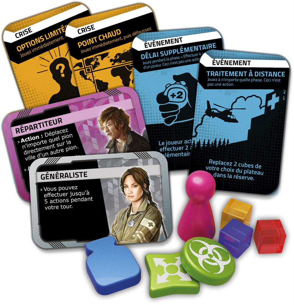 Jeu - Pandemic Zone Rouge : Amérique du Nord