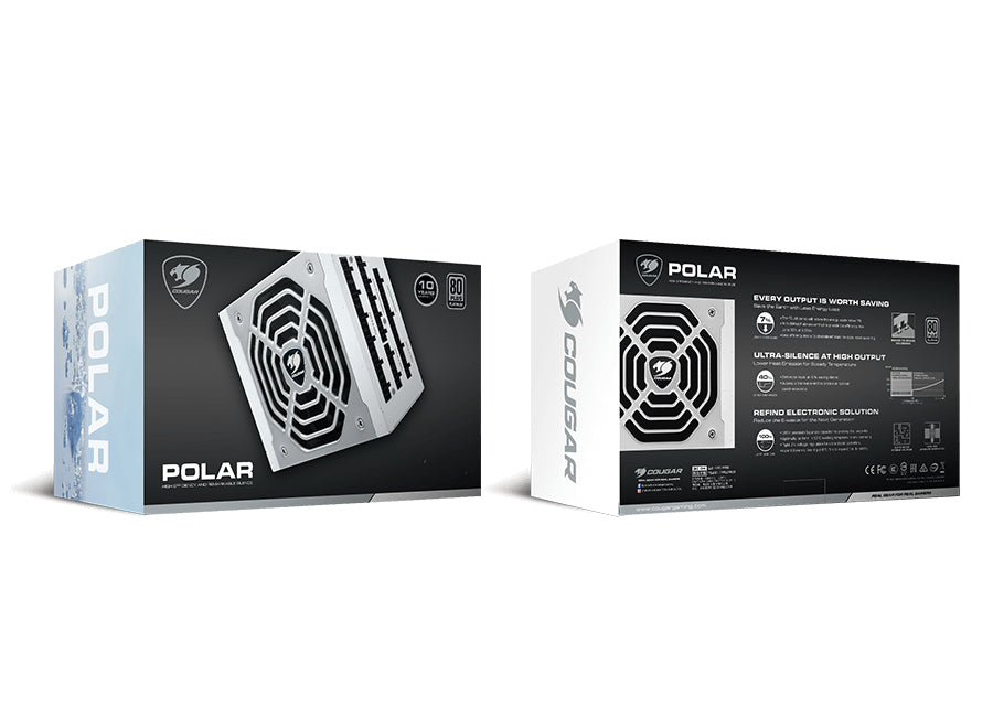 Alimentation ATX Cougar Polar - 1200W (Blanc)