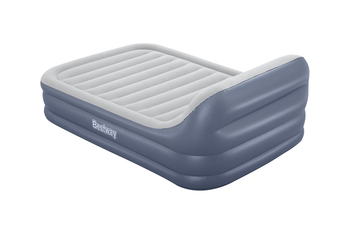 Lit gonflable - BESTWAY - 67923 - Tritech™ SleekFlow™ - 2 places, 226 x 152 x 84 cm, tete de lit, pompe intégrée