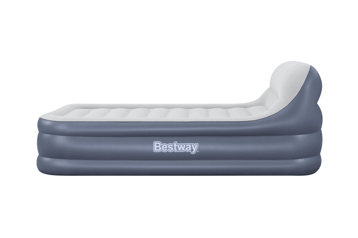 Lit gonflable - BESTWAY - 67923 - Tritech™ SleekFlow™ - 2 places, 226 x 152 x 84 cm, tete de lit, pompe intégrée
