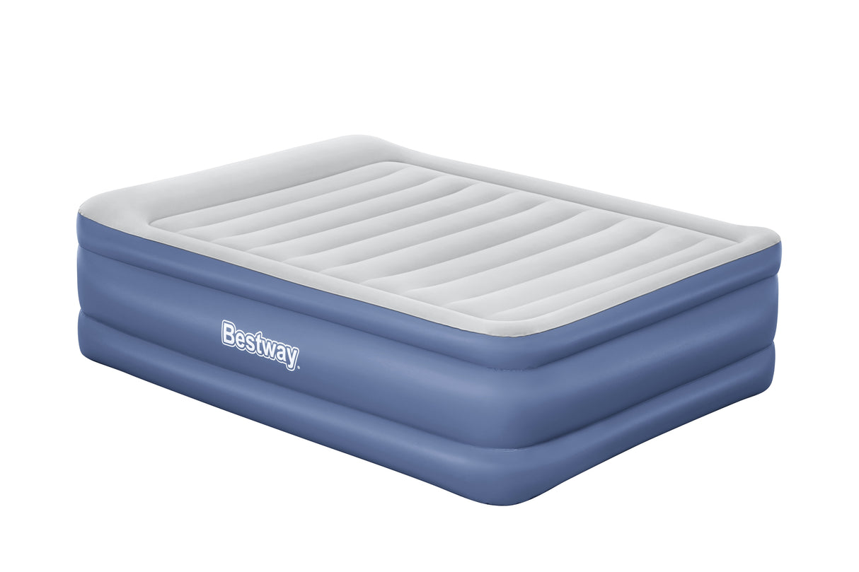 Lit gonflable - Bestway - Tritech - 152 x 203 x 46 cm - 2 places - Pompe intégrée