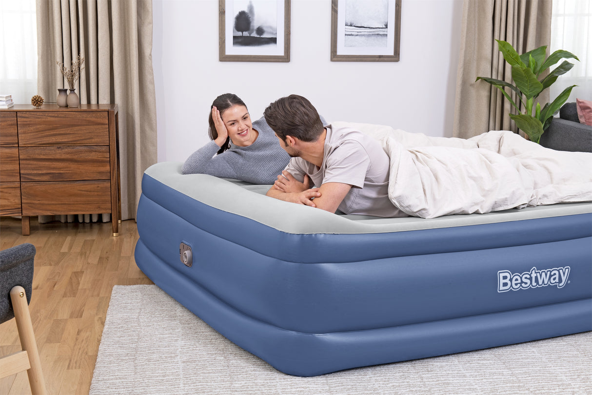 Matelas gonflable Tritech air mattress king built-in ac pump - Bestway