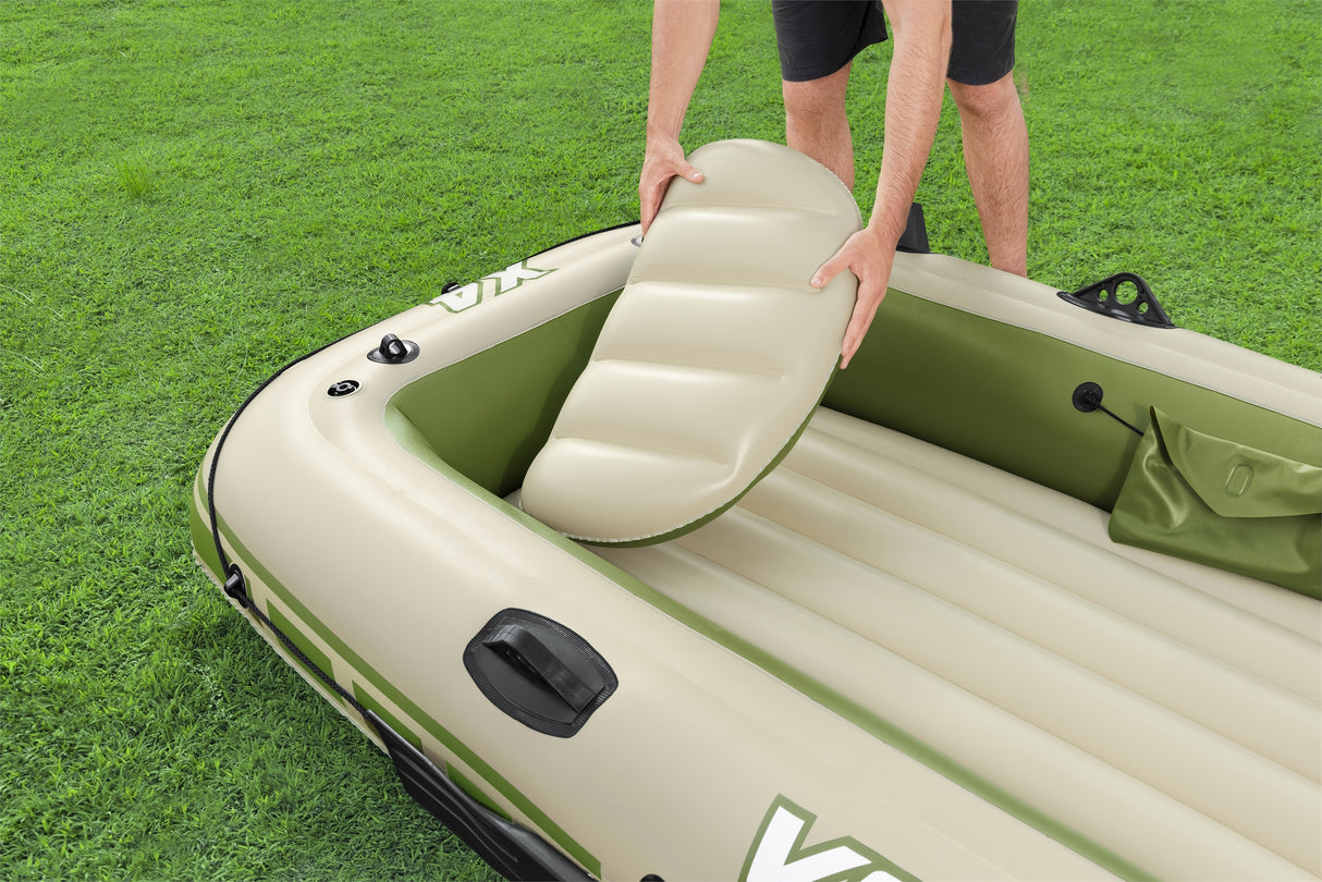 BATEAU GONFLABLE VOYAGERA© X4 SET HYDRO-FORCEA©, 350 X 145 CM, 4 ADULTES