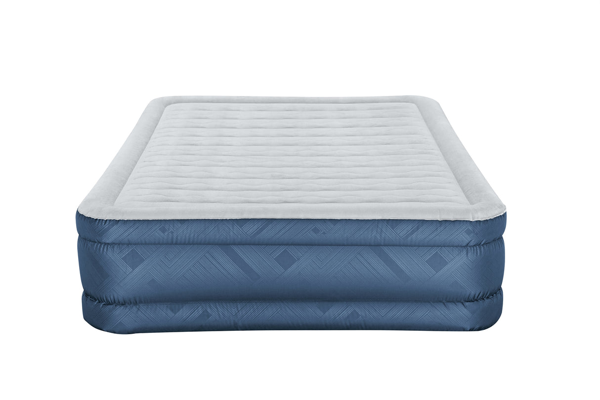 BESTWAY Bestway Lit gonflable 2 places 203x152x46cm avec pompe électrique intégrée