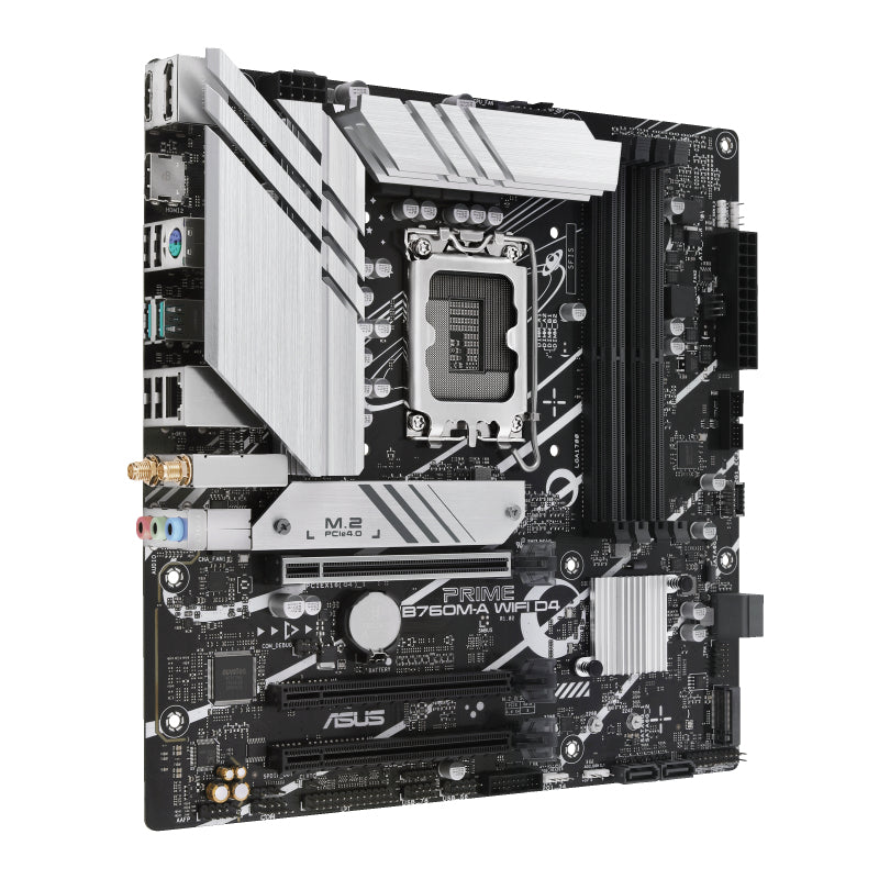Carte mere - ASUS - PRIME B760M-A WIFI D4 - LGA 1700 - DDR4 - Wi-Fi 6