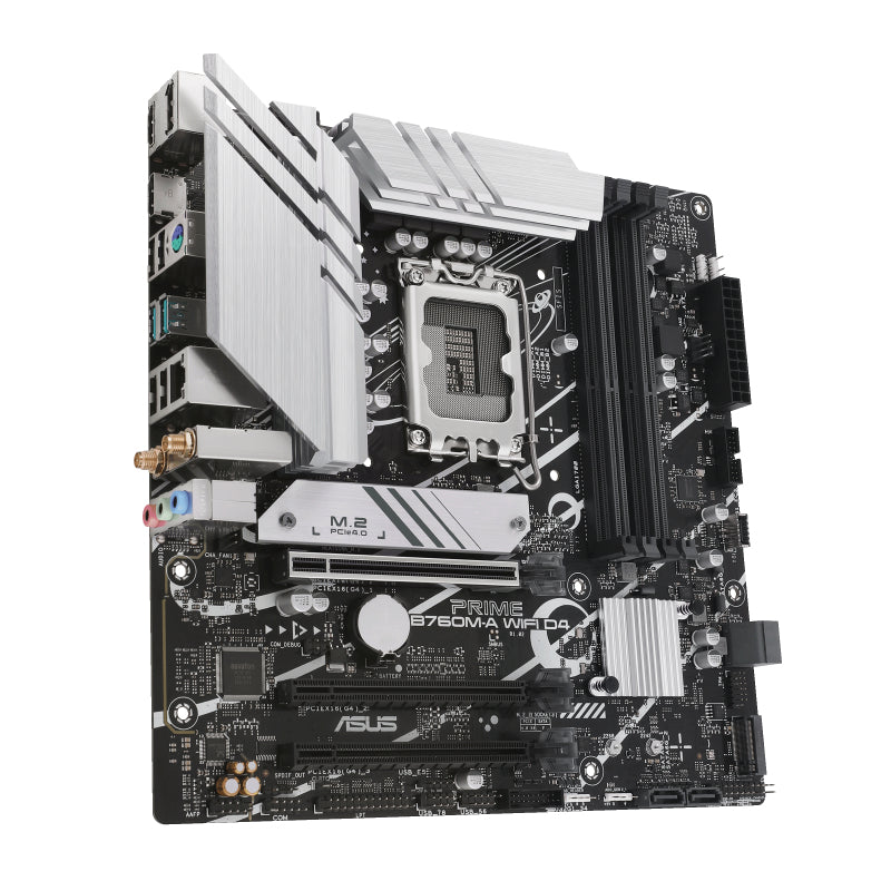 Carte mere - ASUS - PRIME B760M-A WIFI D4 - LGA 1700 - DDR4 - Wi-Fi 6