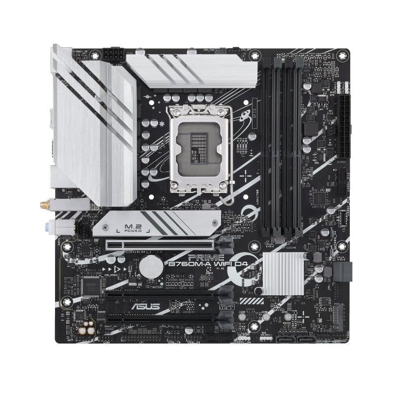 Carte mere - ASUS - PRIME B760M-A WIFI D4 - LGA 1700 - DDR4 - Wi-Fi 6