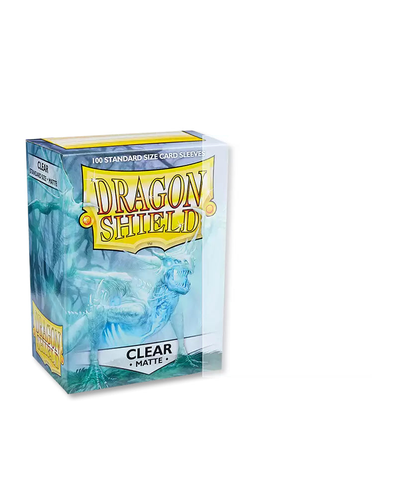 Lot de 100 Sleeves Dragon Shield Matte (Clear)(10)
