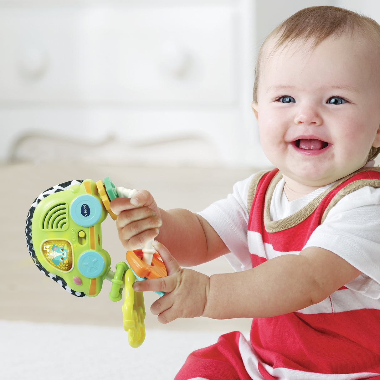 Hochet Sensoriel Clés Magiques Vtech Baby en bioplastique