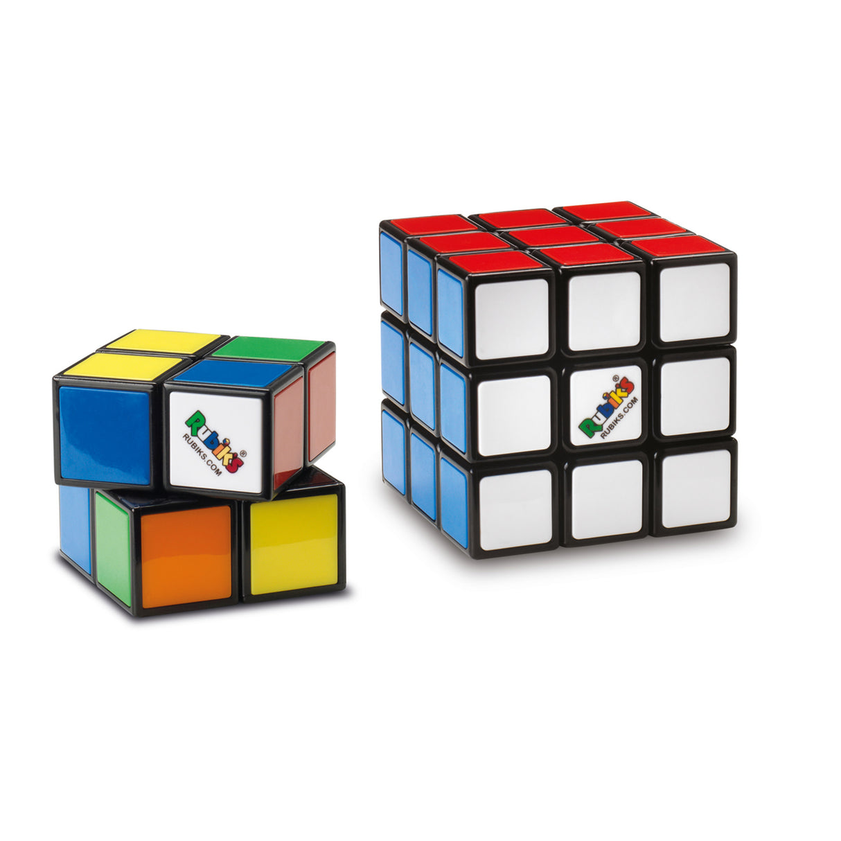 Coffret Rubik's Cube Duo 3x3 + 2x2 - RUBIK'S - Jeu casse-tete pour enfants et adultes