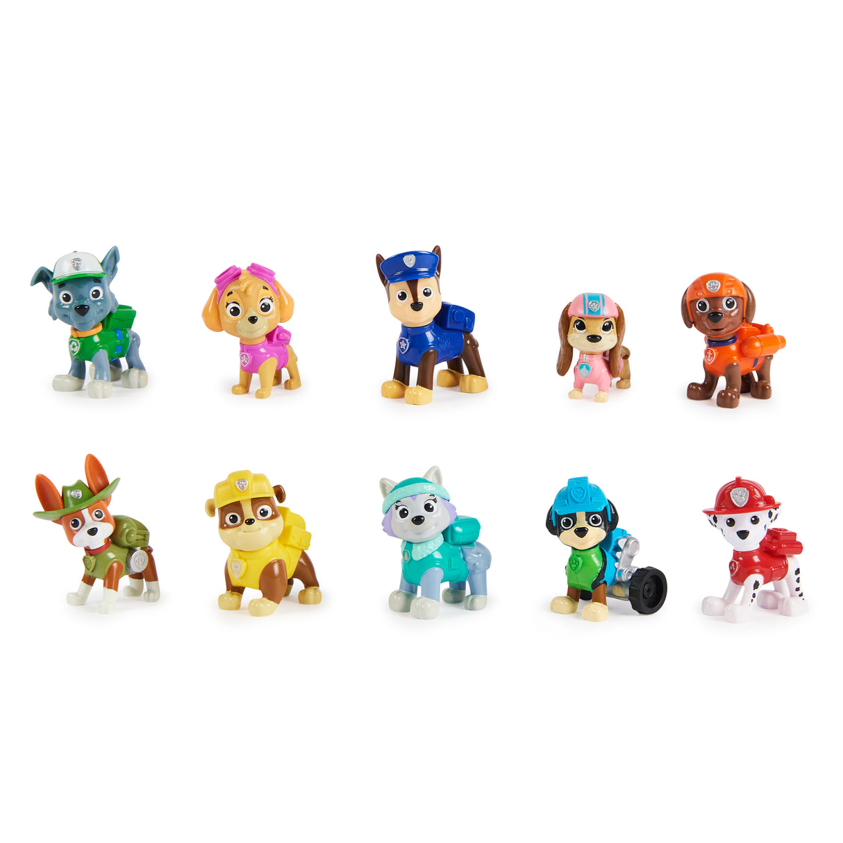 Coffret 10 figurines Pat' Patrouille 10eme anniversaire - PAW PATROL