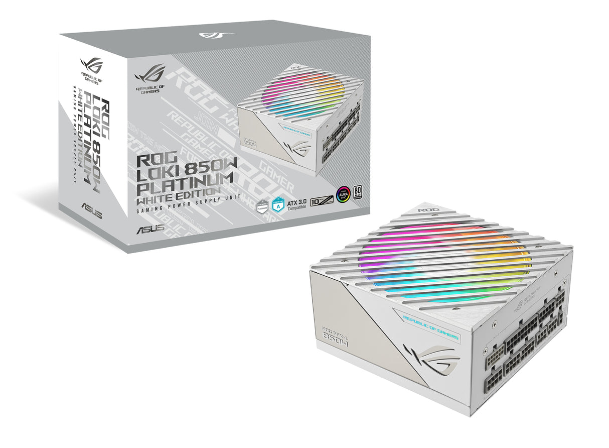 Alimentation SFX-L Asus Rog Loki - 850W (Blanc)