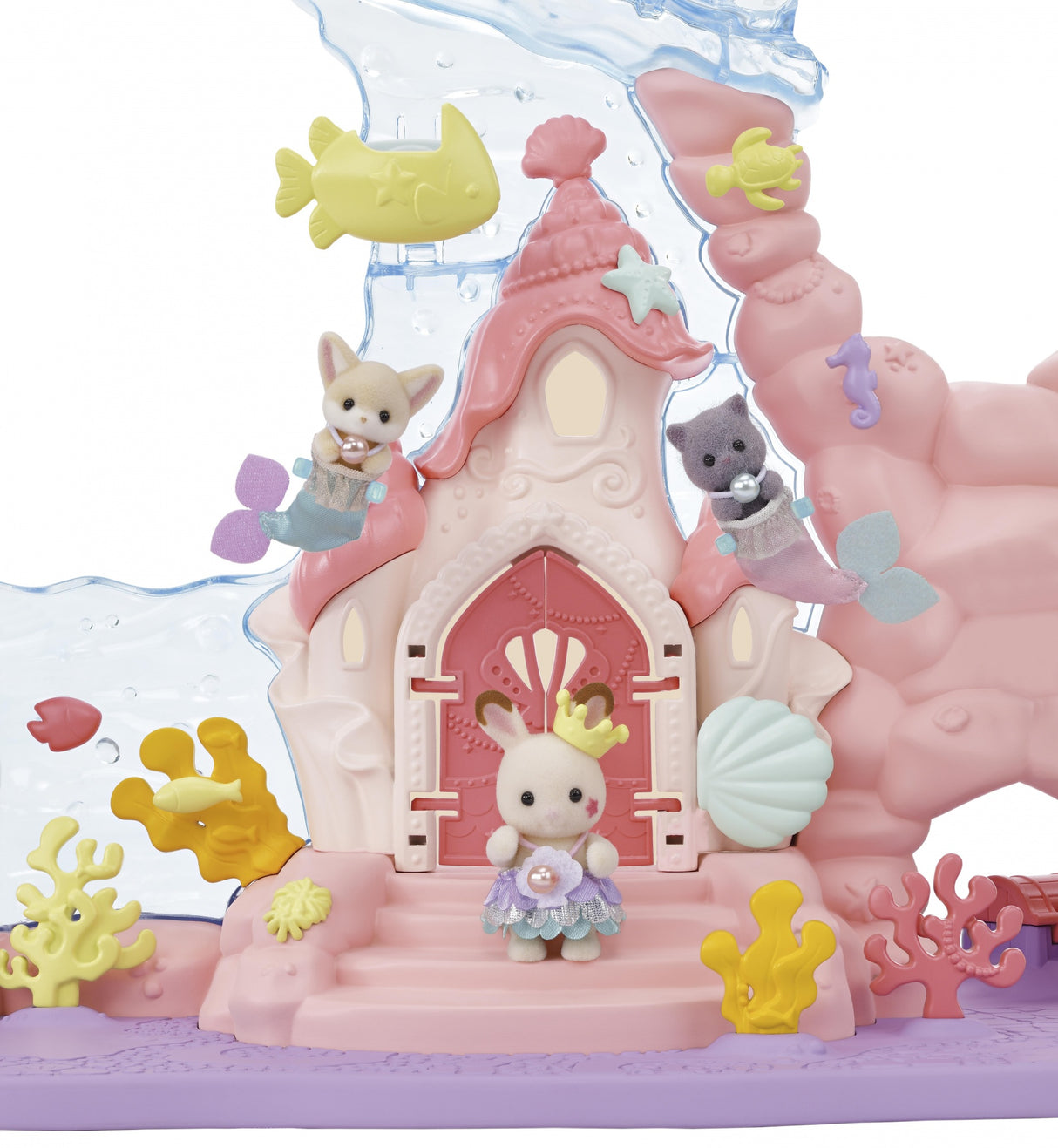 Figurines miniatures - SYLVANIAN FAMILIES - 5701 - Le château des sirenes