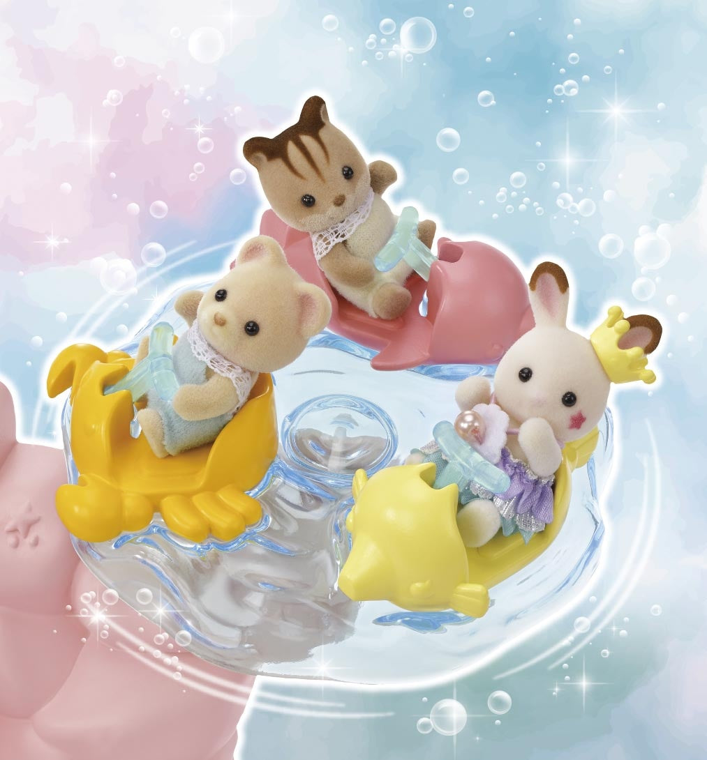 Figurines miniatures - SYLVANIAN FAMILIES - 5701 - Le château des sirenes