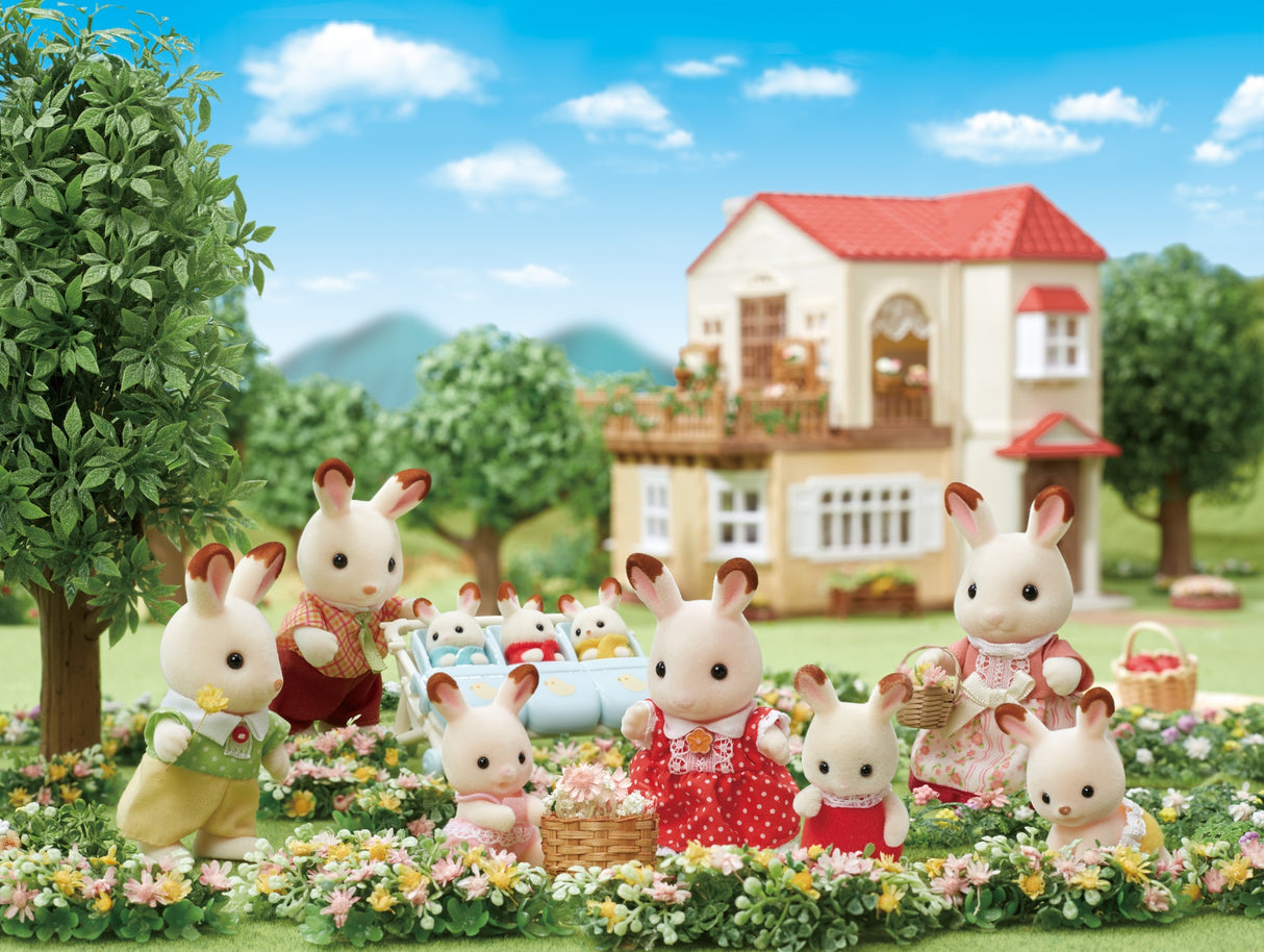 La famille Lapin Chocolat - Sylvanian Families - 5655
