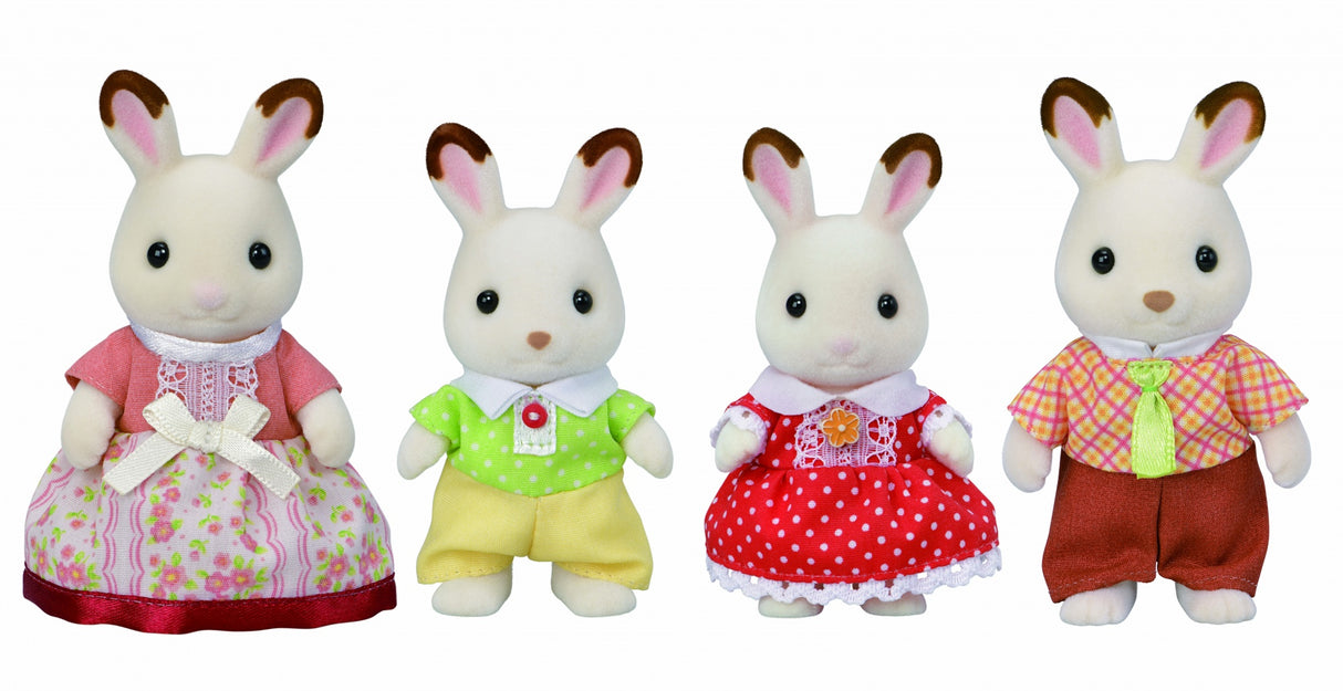 La famille Lapin Chocolat - Sylvanian Families - 5655