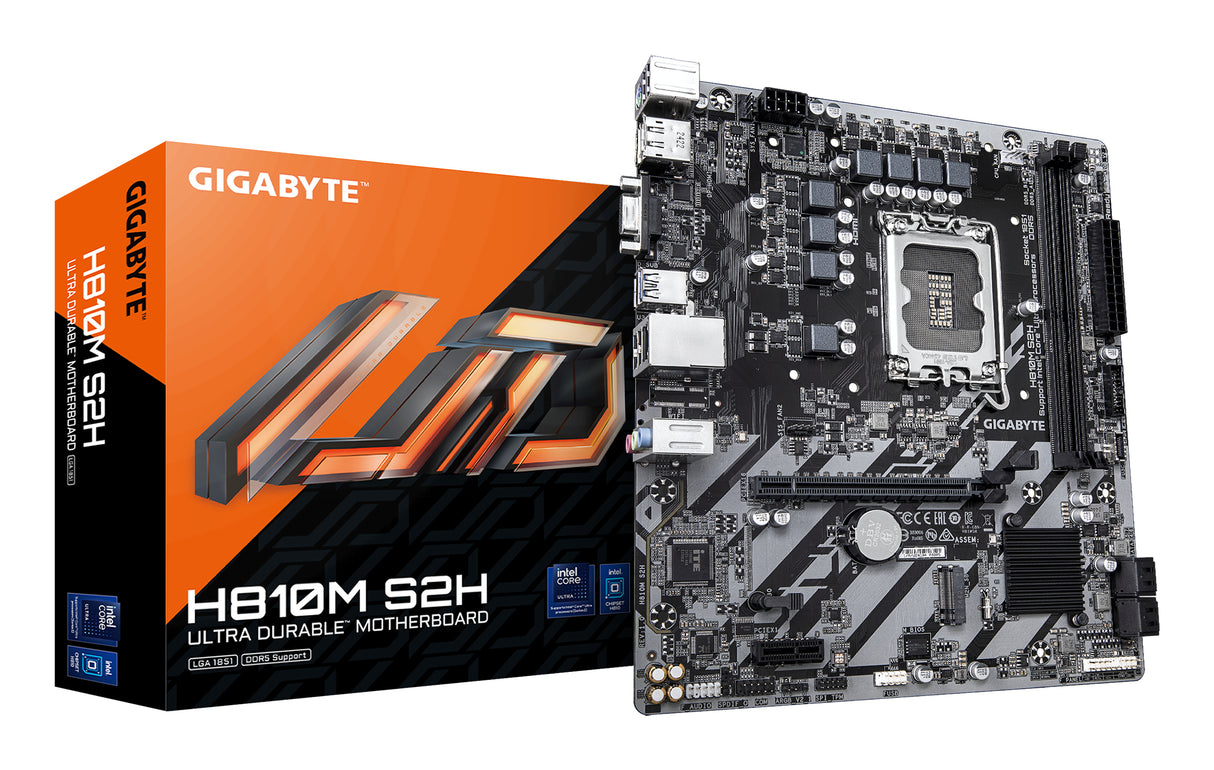 Carte Mère Gigabyte H810M S2H (Intel LGA 1851) Micro ATX