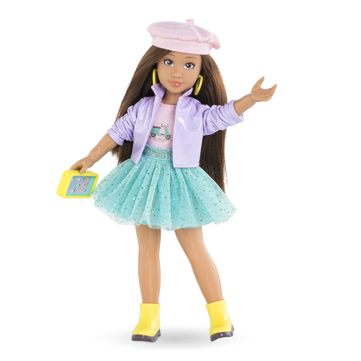 Poupée Mannequin - COROLLE - Luna Fashion Week Paris - 28 cm - 4 accessoires - Senteur vanille - Des 4 ans