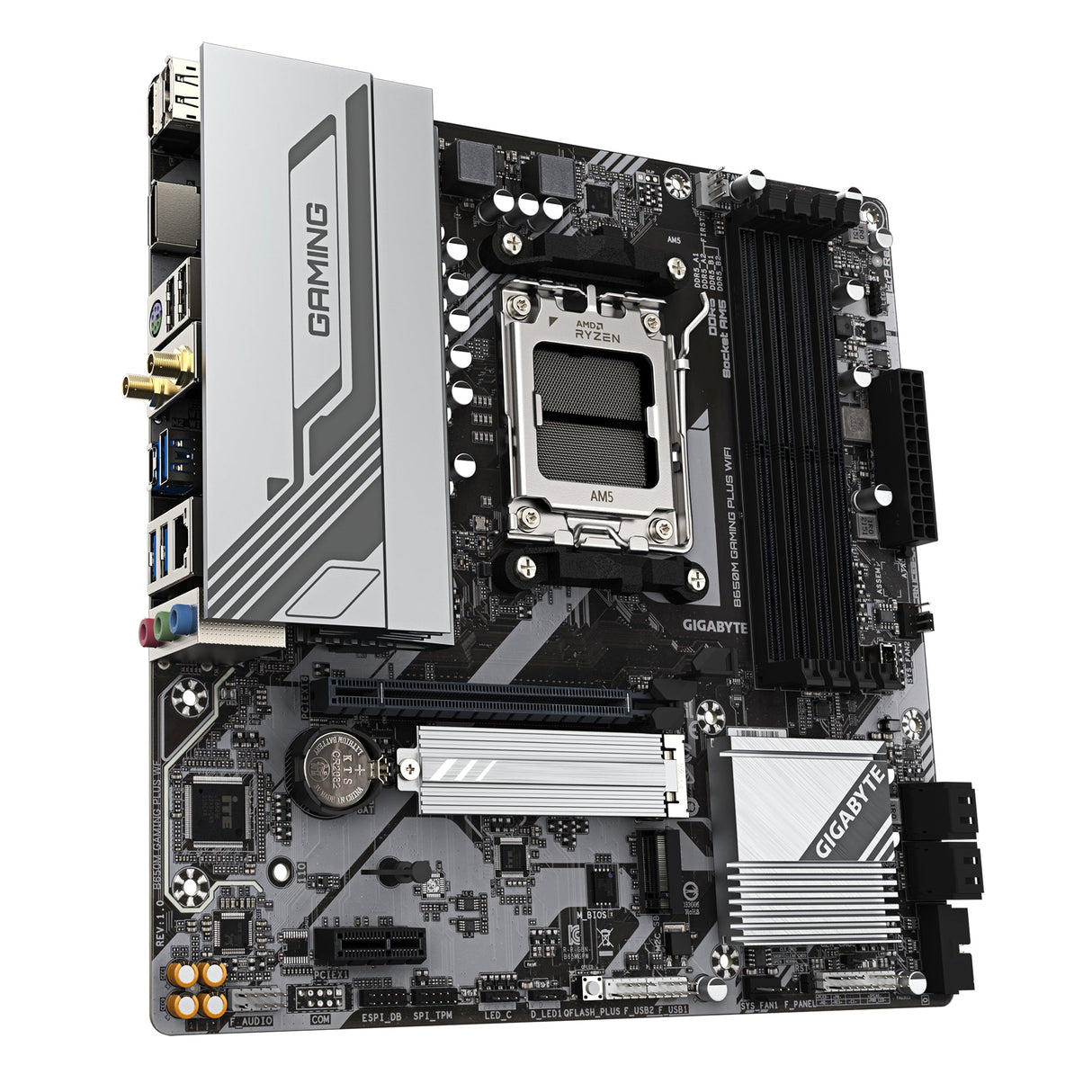 Carte Mére Gigabyte B650M Gaming Plus WiFi (AM5) Micro ATX