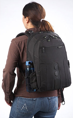 Sac à Dos Ordinateur Portable Targus EcoSpruce 15,6" max (Noir)