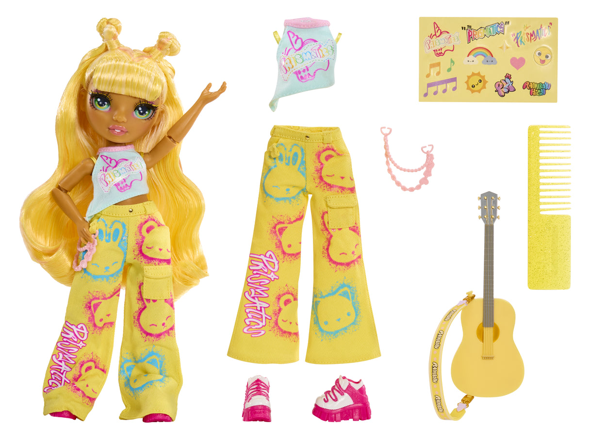 Rainbow High Jr High Rockband Fashion Dolls - Sunny