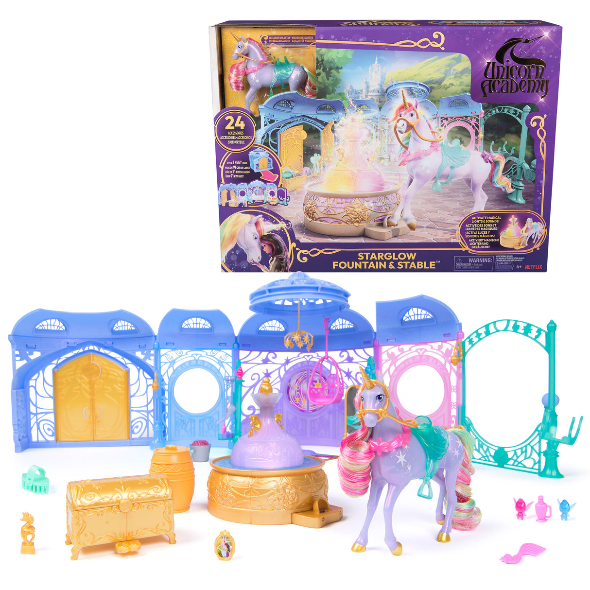 Playset écurie magique - Wildstar - des 4 ans - L'École des Liornes