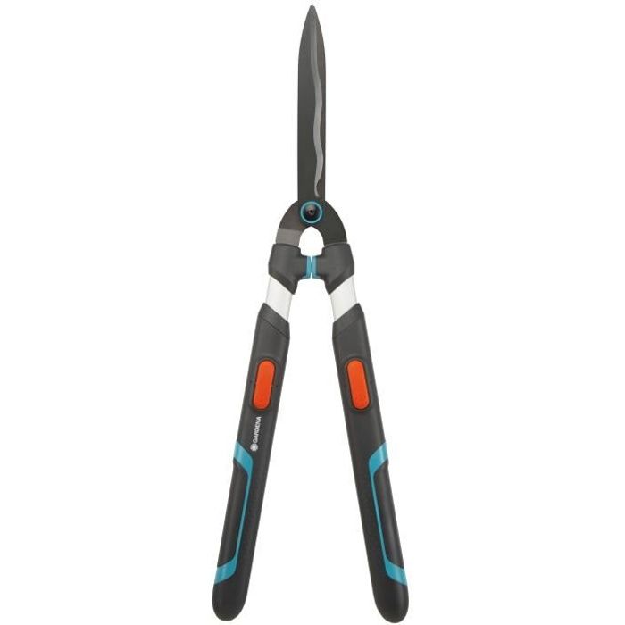 Cisaille a haies EasyCut GARDENA - Lames ondulées - Manches télescopiques - Garantie 25 ans