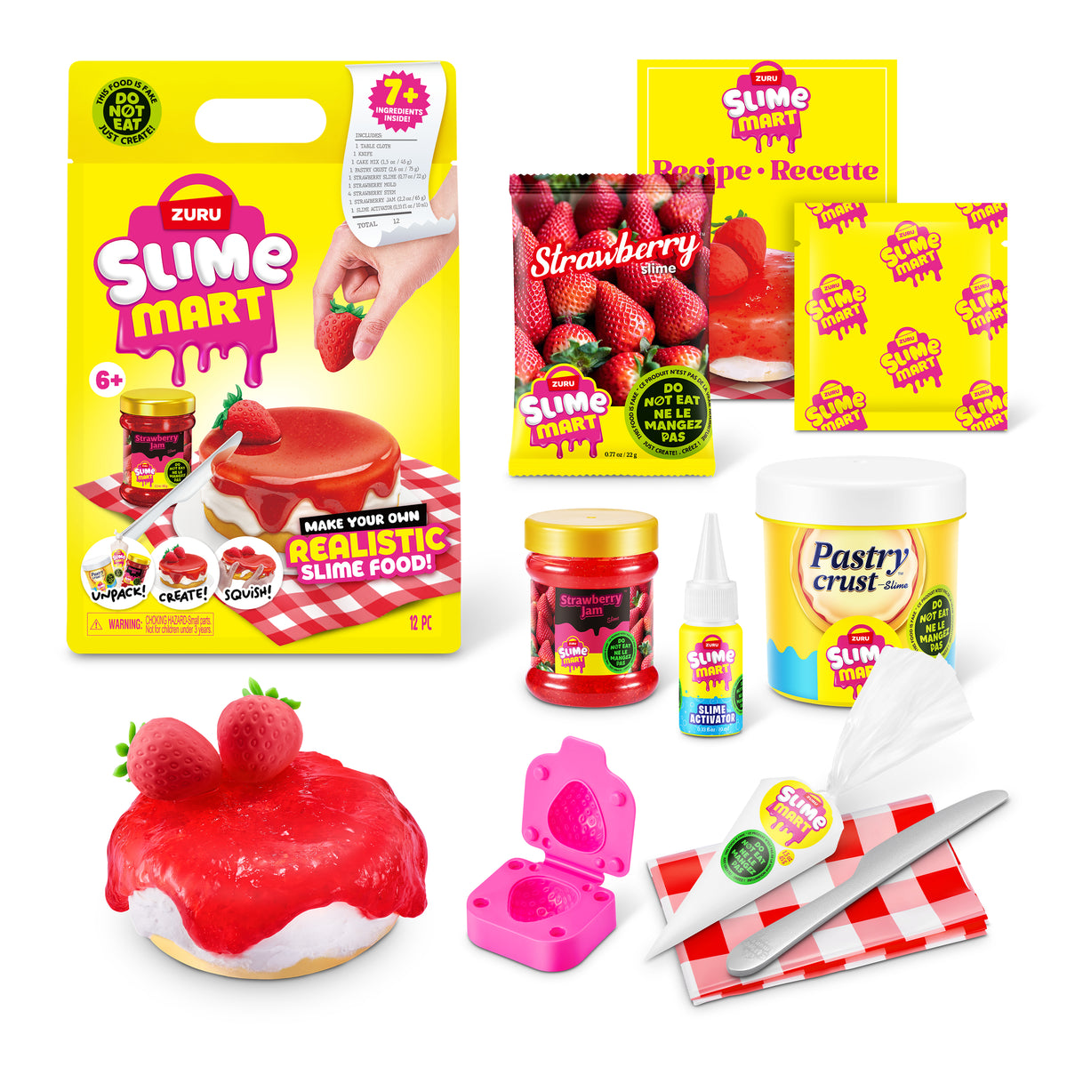 Activités créatives et manuelles - ZURU - Slime Mart Shopping Bag - Des 6 ans
