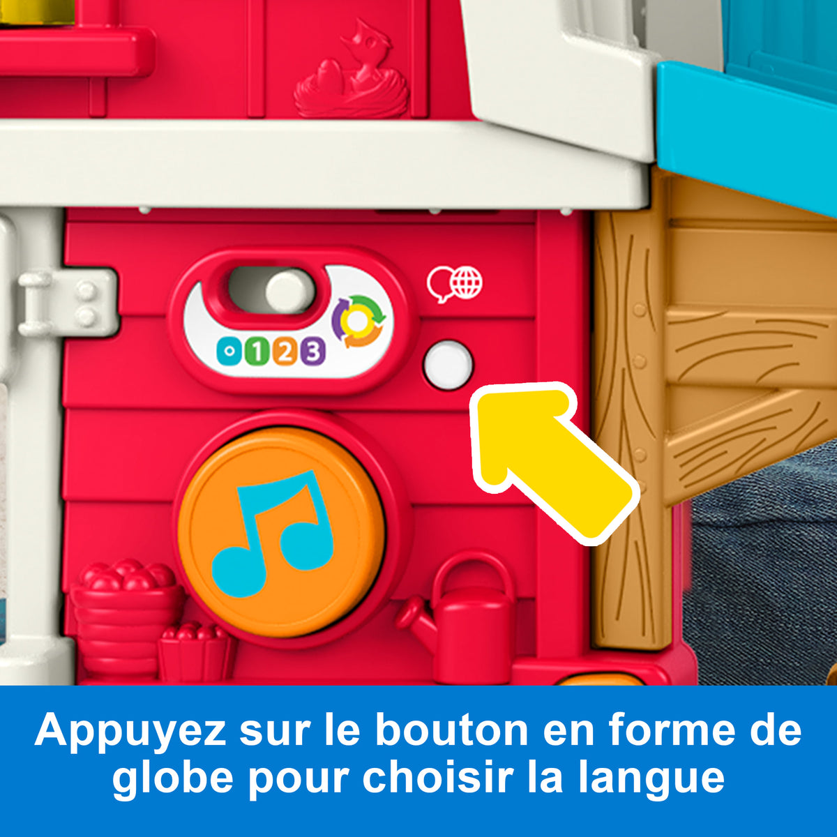Fisher-Price - Coffret multilingue Little People - Les Animaux de la Ferme - Fisher-Price - JGX08
