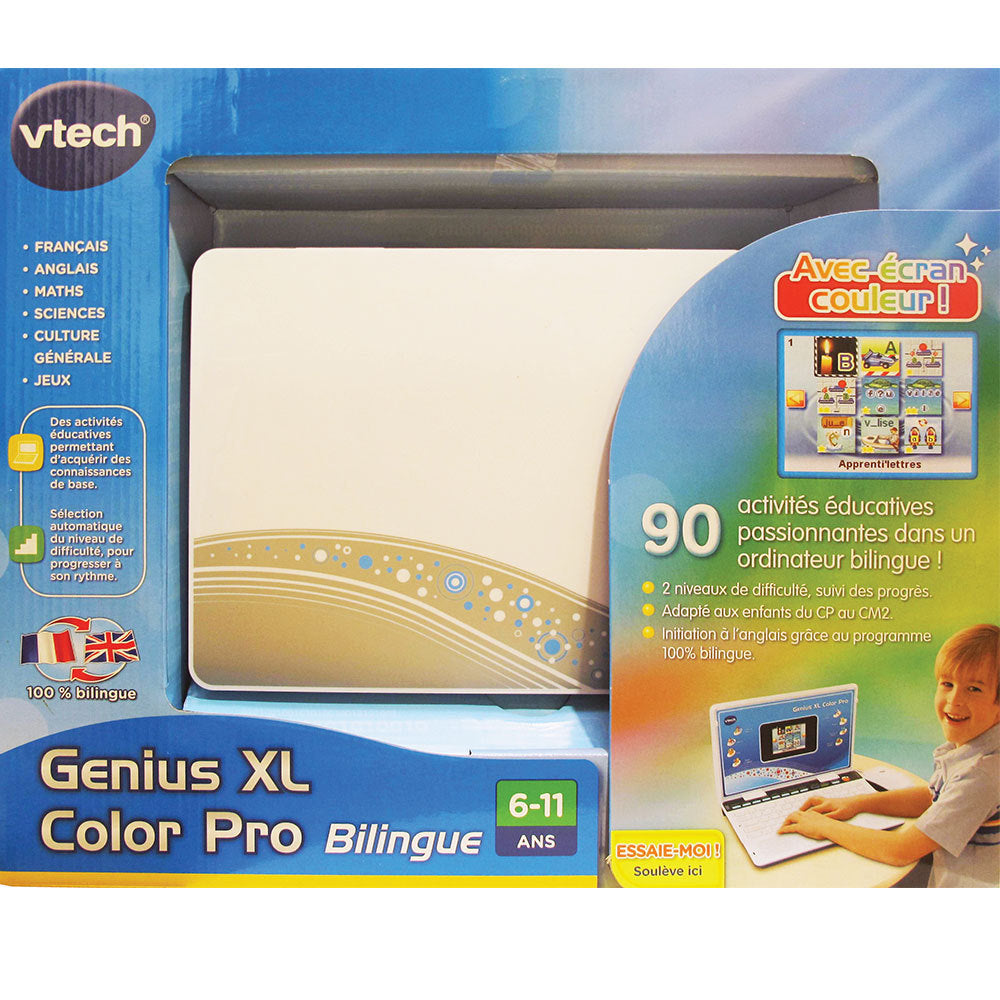 VTECH - Genius XL Color - Pro Bilingue Enfant - Gris