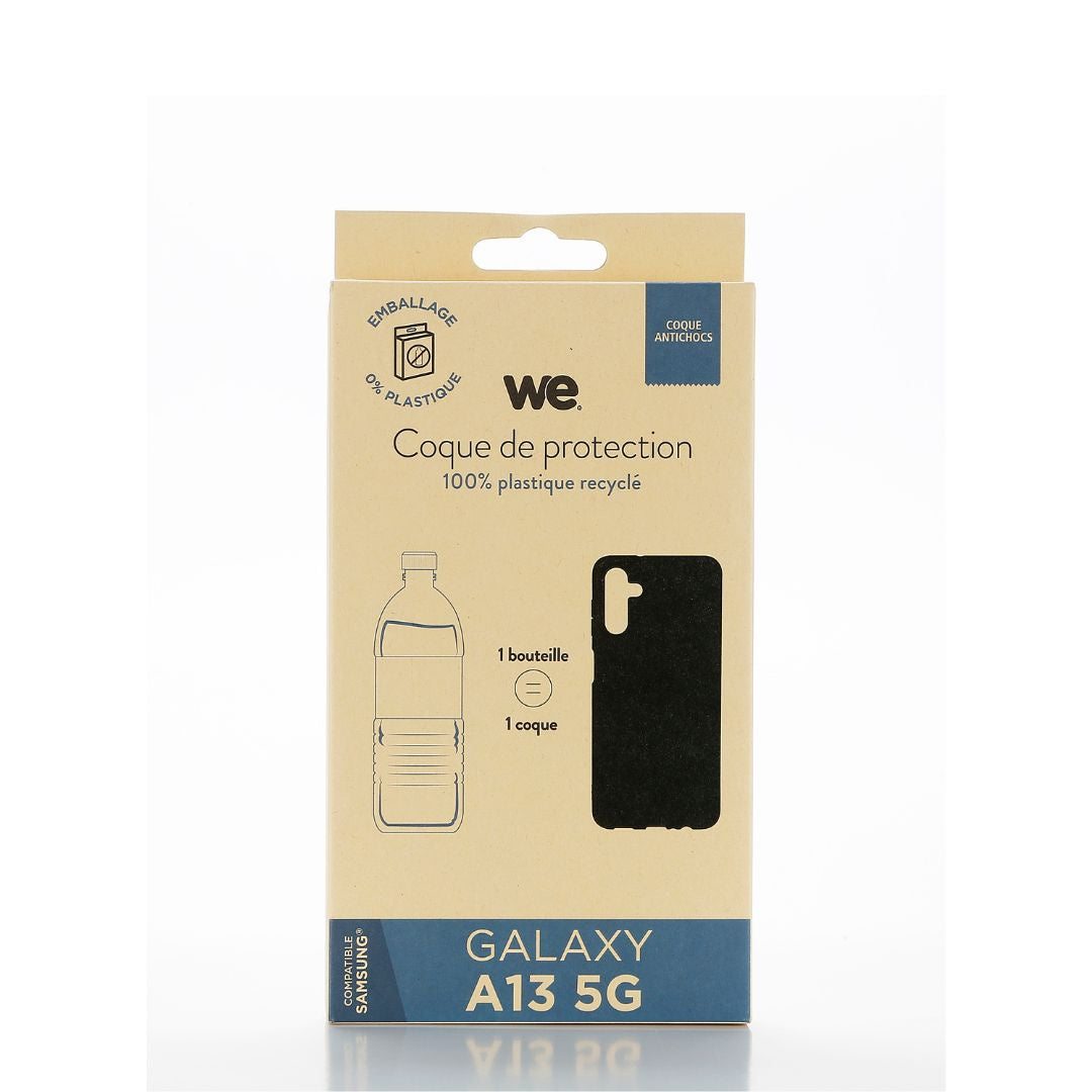WE Coque recyclée SAMSUNG GALAXY A13 5G Noir