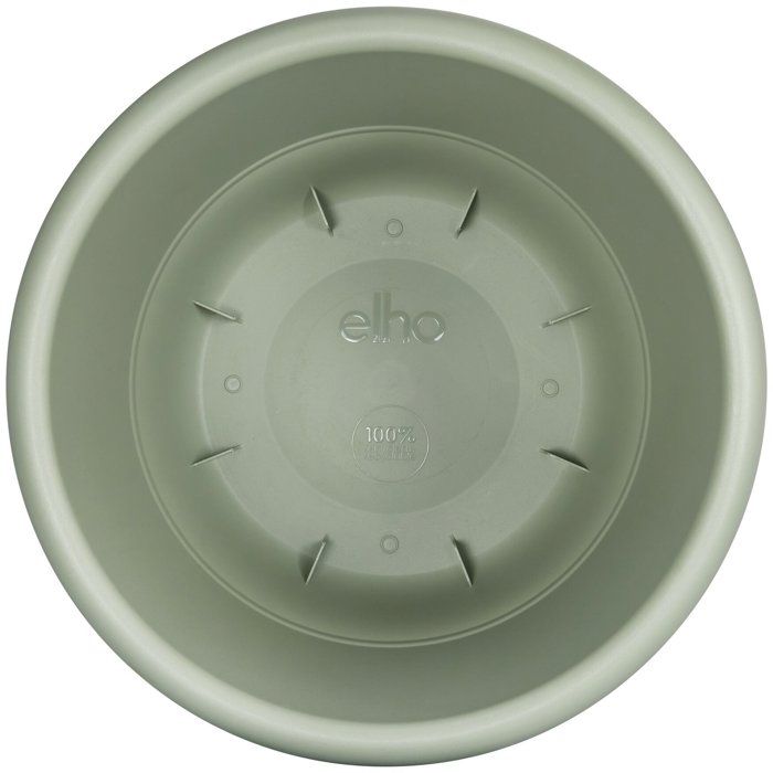 Pot de fleur rond - ELHO - Amiga Rond 55 - 55 L - Ø 55 x H 51 cm - Vert - Extérieur