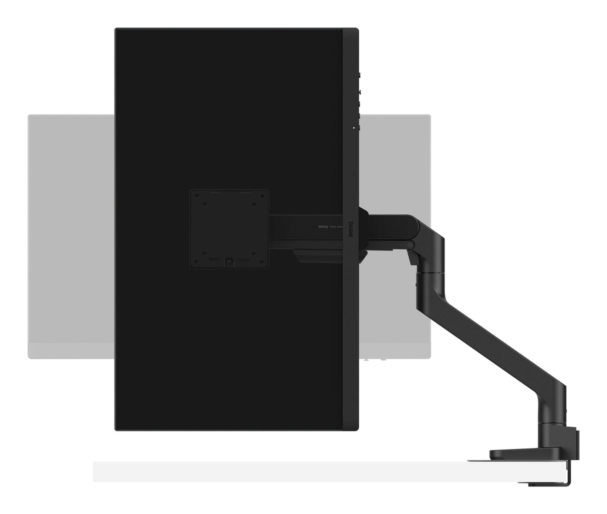 Support écran é fixer BenQ Ergo Arm - 45" (20kg max) (Noir)