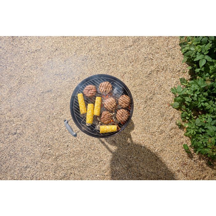 Barbecue a charbon - Weber - Original Kettle - Ř47 cm - Thermometre intégré - Acier émaillé - Clapet d'aération - 6 couverts - Noir