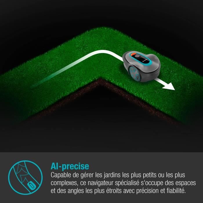 Tondeuse robot connectée Bluetooth GARDENA SILENO Minimo 500 (15202-26 )- 500m²