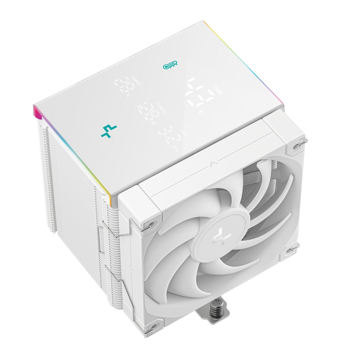 Ventilateur pour processeur DeepCool AK500 Digital Pro RGB (Blanc)