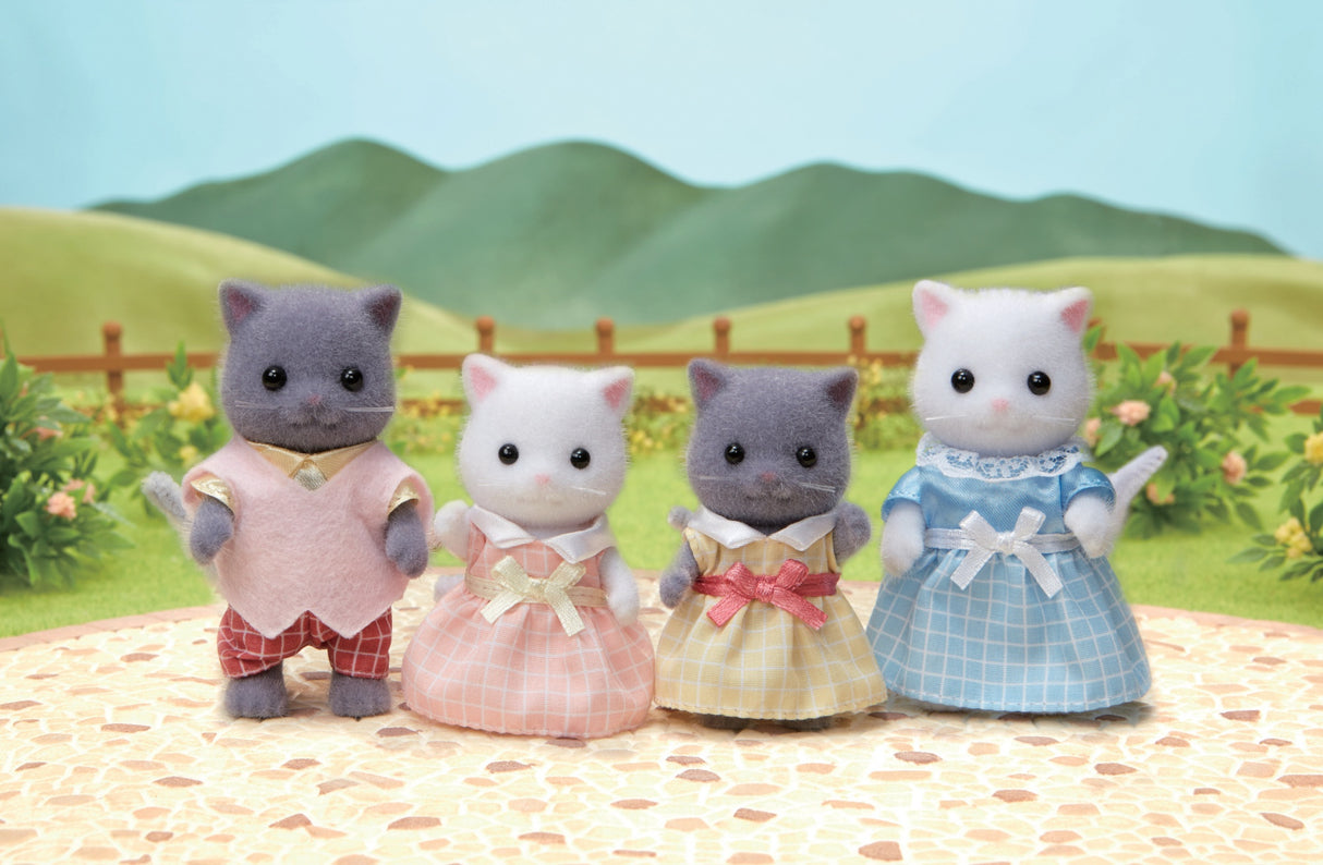La famille Chat Persan - Sylvanian Families - 5455