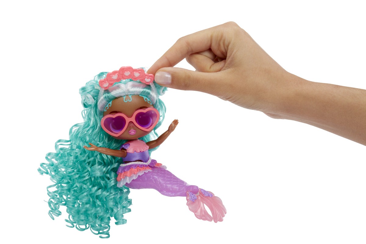 L.O.L. Surprise! Tweens - Sirene Serena - Poupée avec queue de sirene qui change de couleur, Nageoire mobile, Accessoires - 4 ans