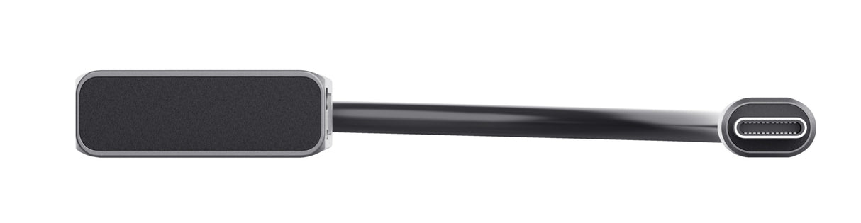 Hub USB-C 3.2 Trust Halyx - 3 ports USB-A + lecteur de cartes (Argent)