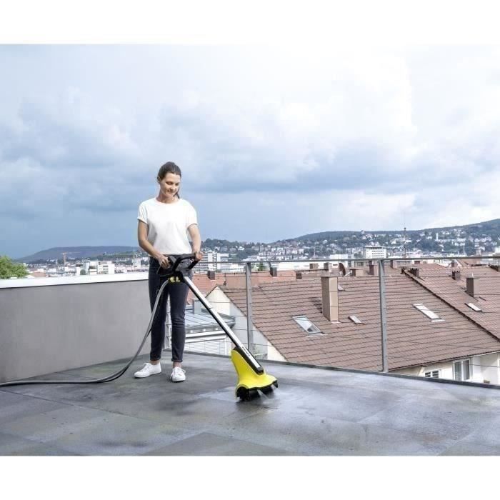 Nettoyeur de terrasses en bois KARCHER PCL 4 Patio Cleaner - Nettoyage en profondeur, sans effort, dans le sens de la fibre du bois