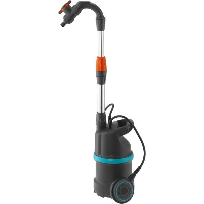 GARDENA Pompe collecteur d'eau de pluie 4000/1 400W Débit max 4000l/h & pression max 1.3bar Extension garantie 5 ans