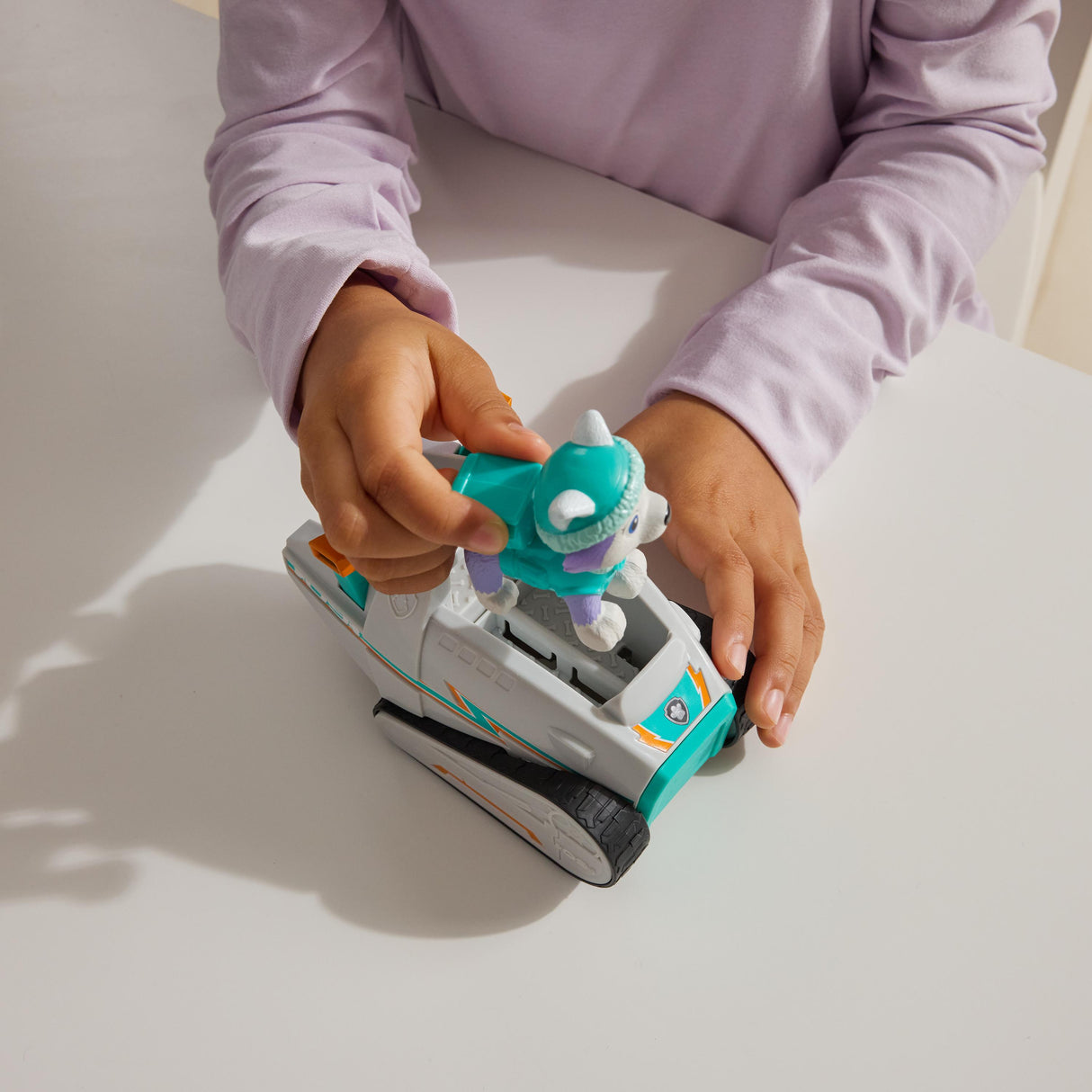 SPIN MASTER VEHICULE + FIGURINE EVEREST La Pat' Patrouille