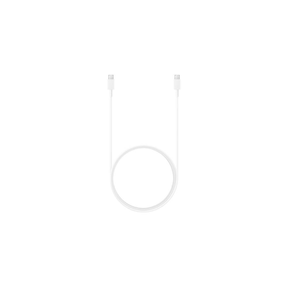 C ble de charge USB-C vers USB-C, longueur 1,8m, charge rapide 25W Coloris Blanc