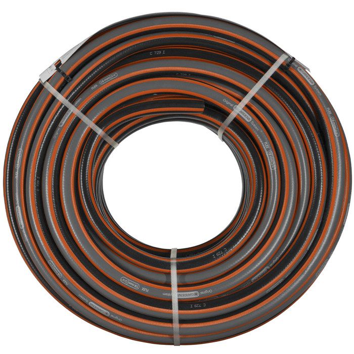 GARDENA Tuyau d'arrosage Comfort FLEX Longueur 50m Ø19mm Anti noeud et indéformable Garantie 20 ans (18055-20)