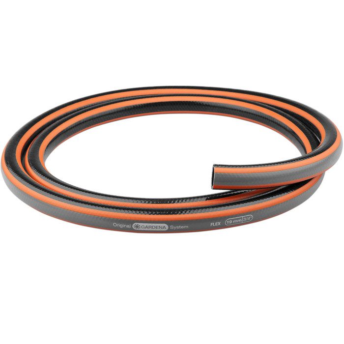 GARDENA Tuyau d'arrosage Comfort FLEX Longueur 50m Ø19mm Anti noeud et indéformable Garantie 20 ans (18055-20)
